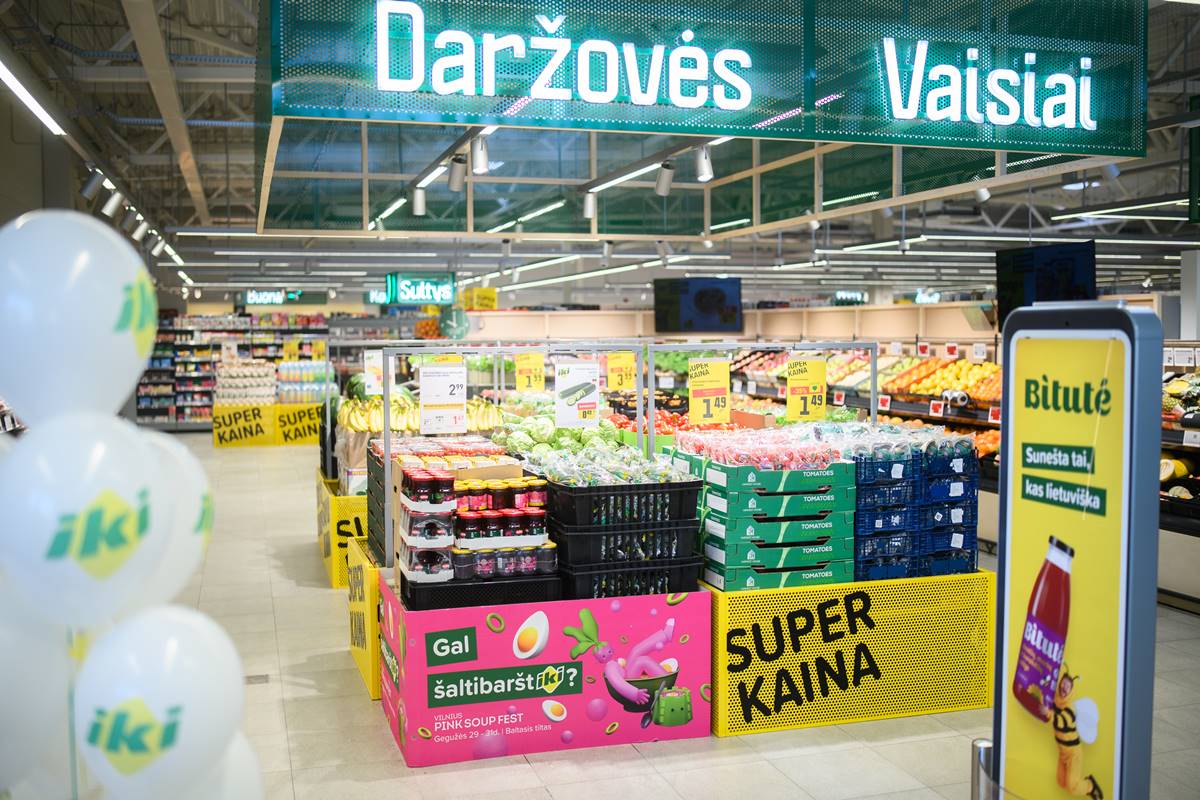 IKI parduotuvėse tūkstančiai akcijų