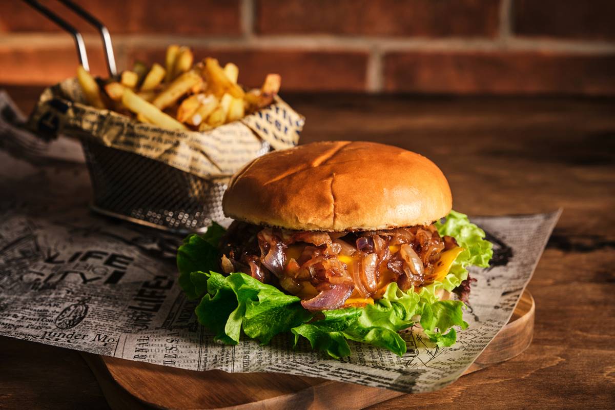 Jautienos burgeris.